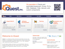 Tablet Screenshot of iquestcorp.com